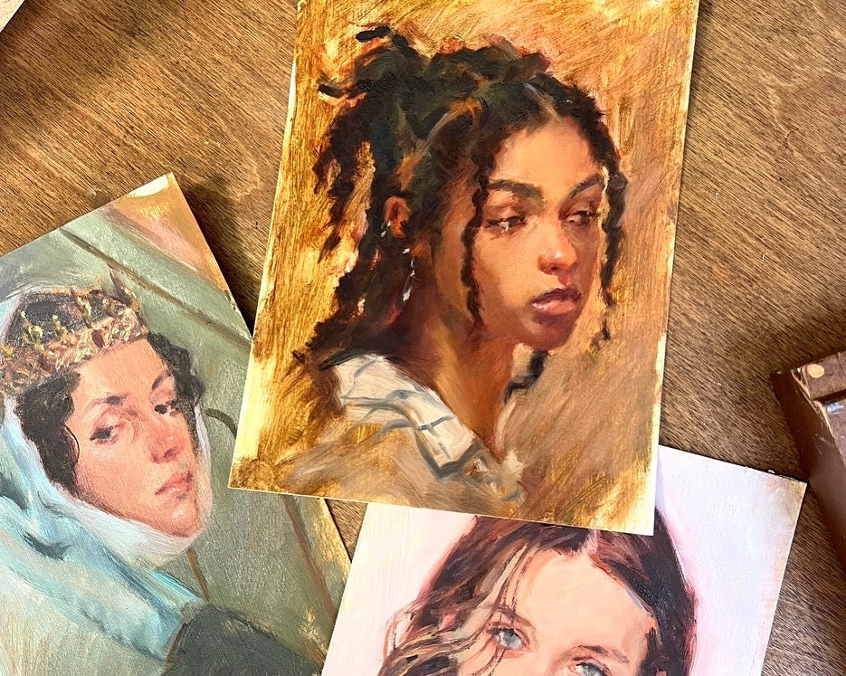 A Portrait study #21