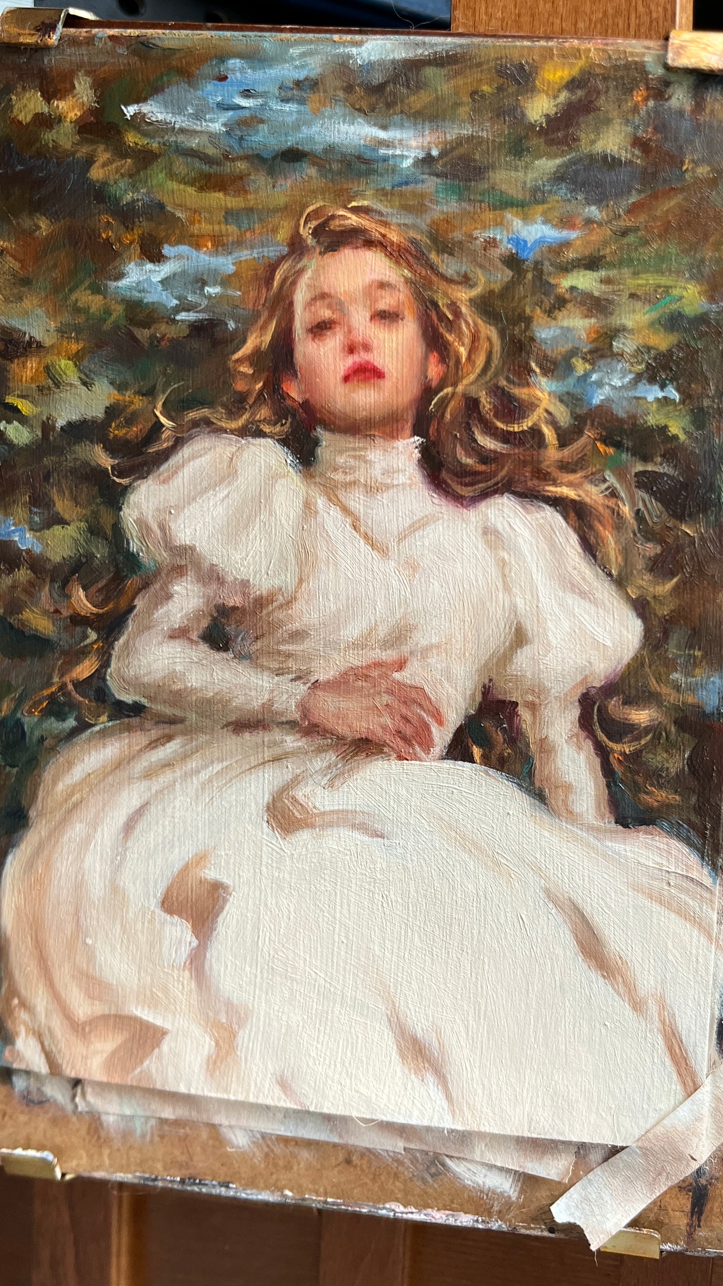 River - Original painting