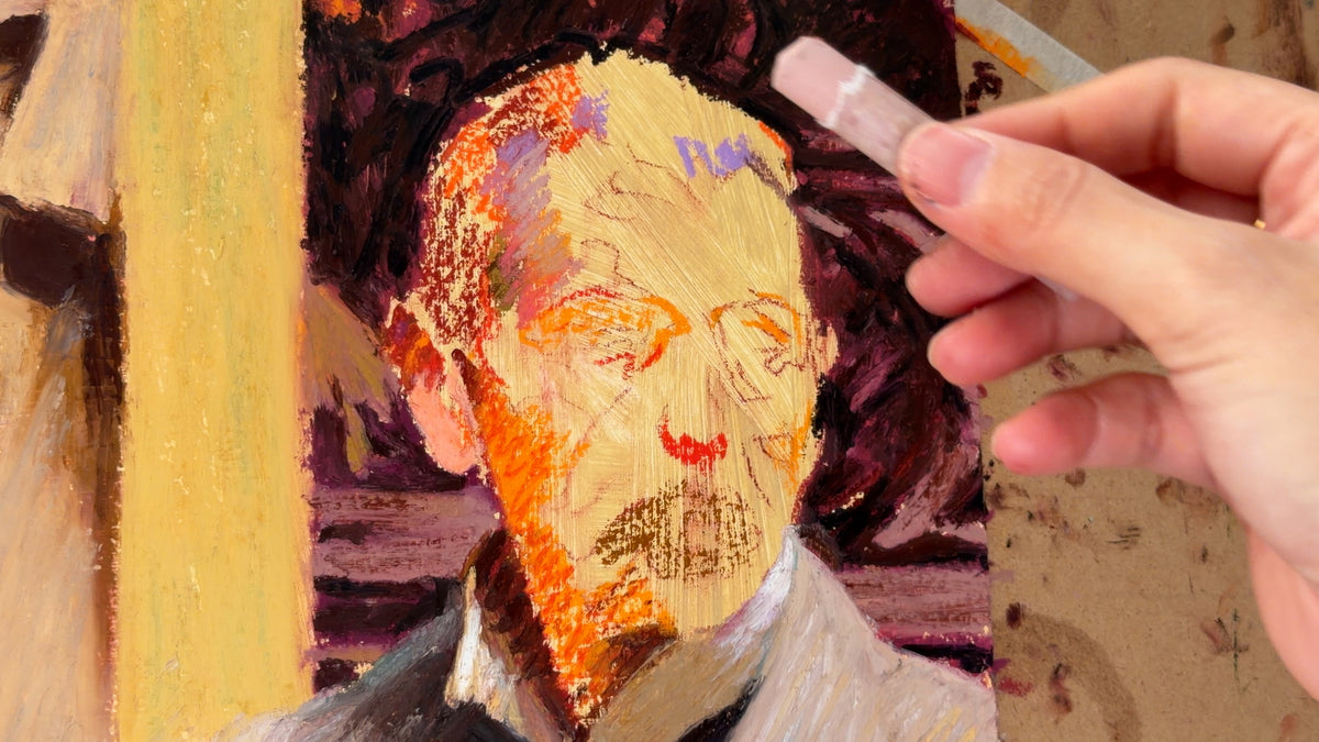 A study of Zorn's self-portrait