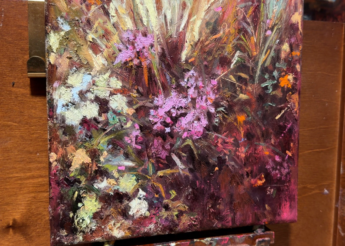 A wild flower garden