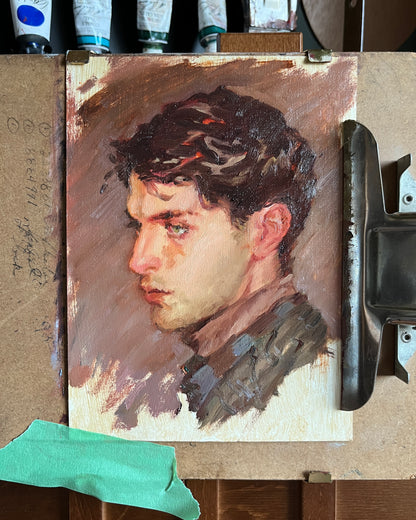 6x8 Head Portrait Commission | Oil