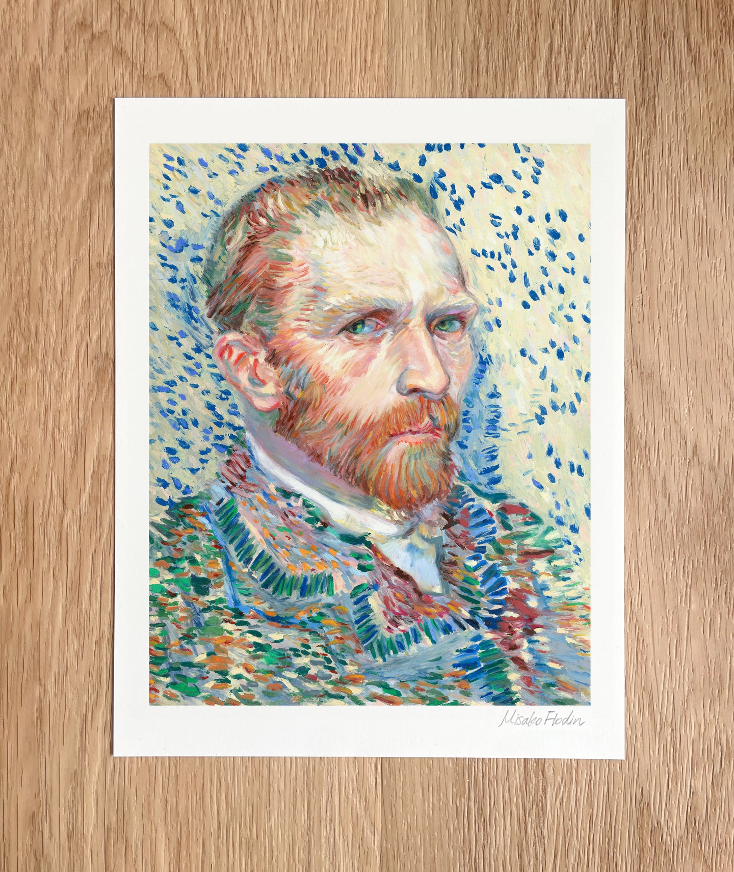 Master Copy of Van Gogh's Self Portrait