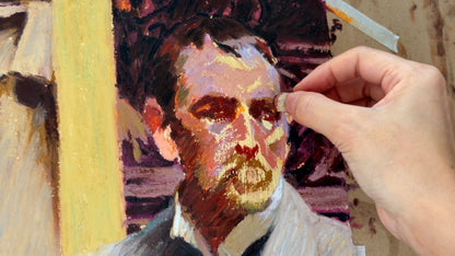 A study of Zorn's self-portrait
