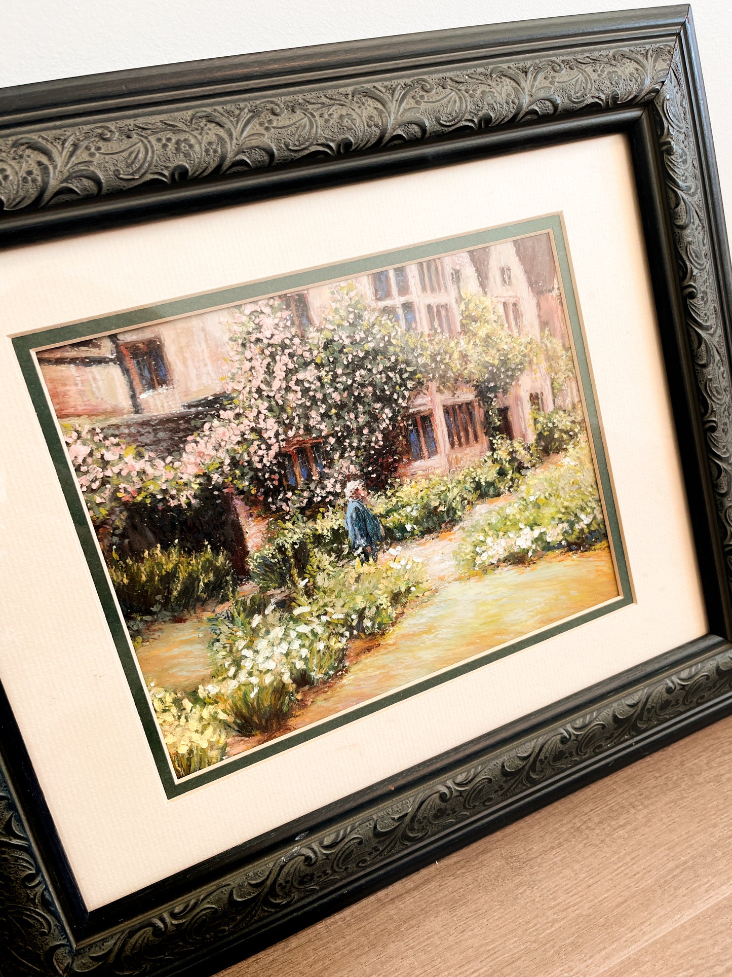 Secret garden - impasto | Framed