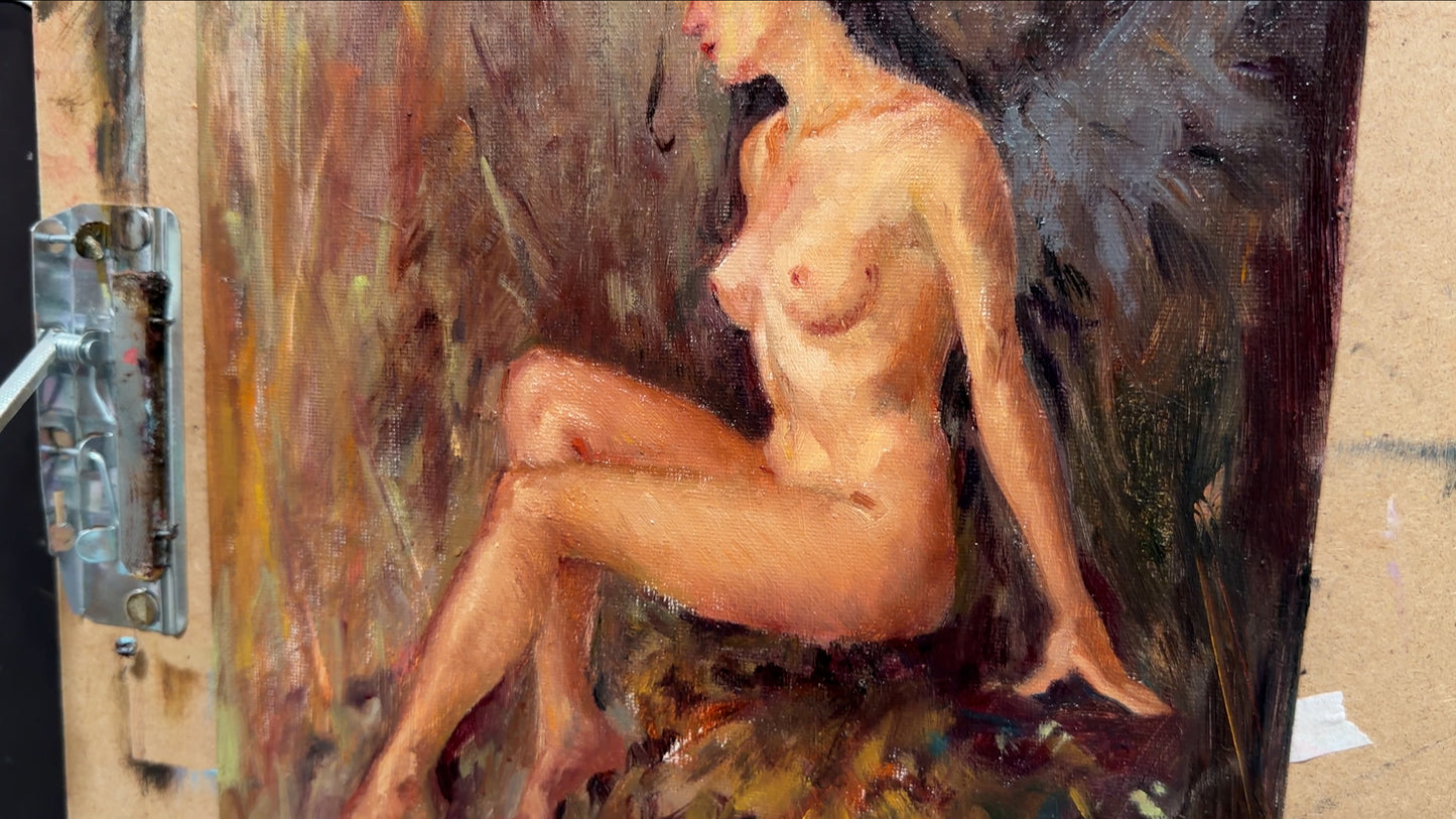 Fairy in a mystic forest